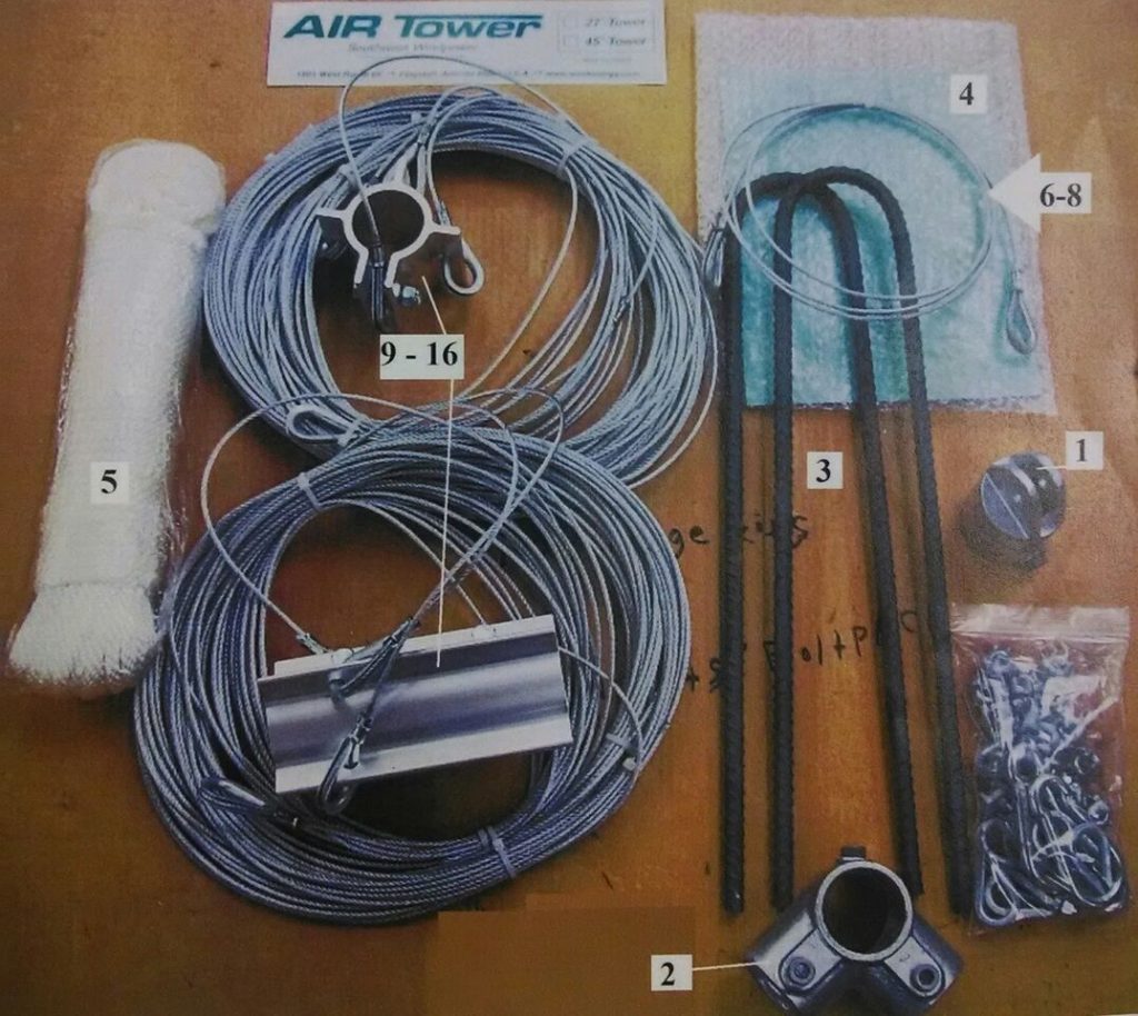 Primus Wind Power 45 Foot AIR Guyed Tower Kit - Image 2