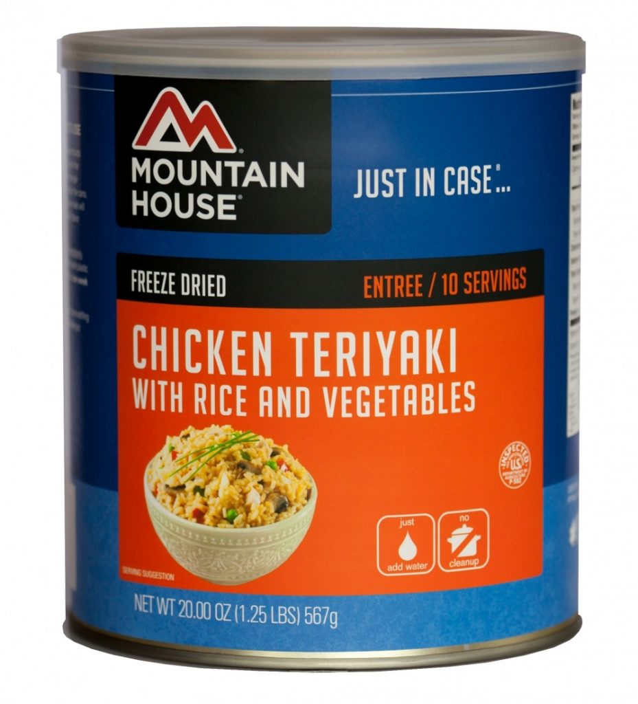 Chicken Teriyaki with Rice - Can