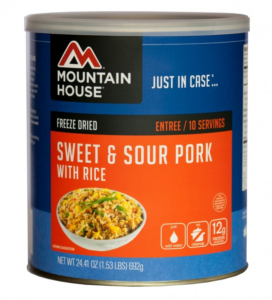 Sweet & Sour Pork with Rice - Can
