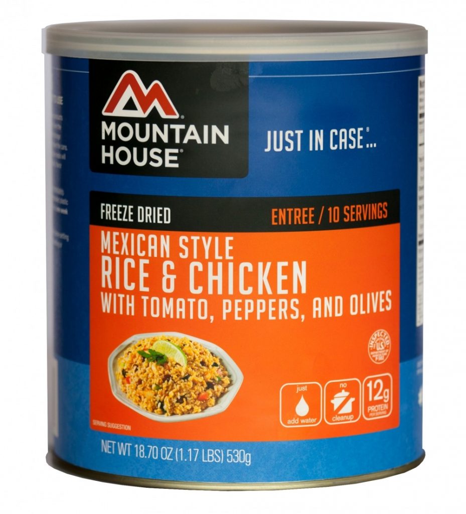 Mexican Style Rice & Chicken - Can