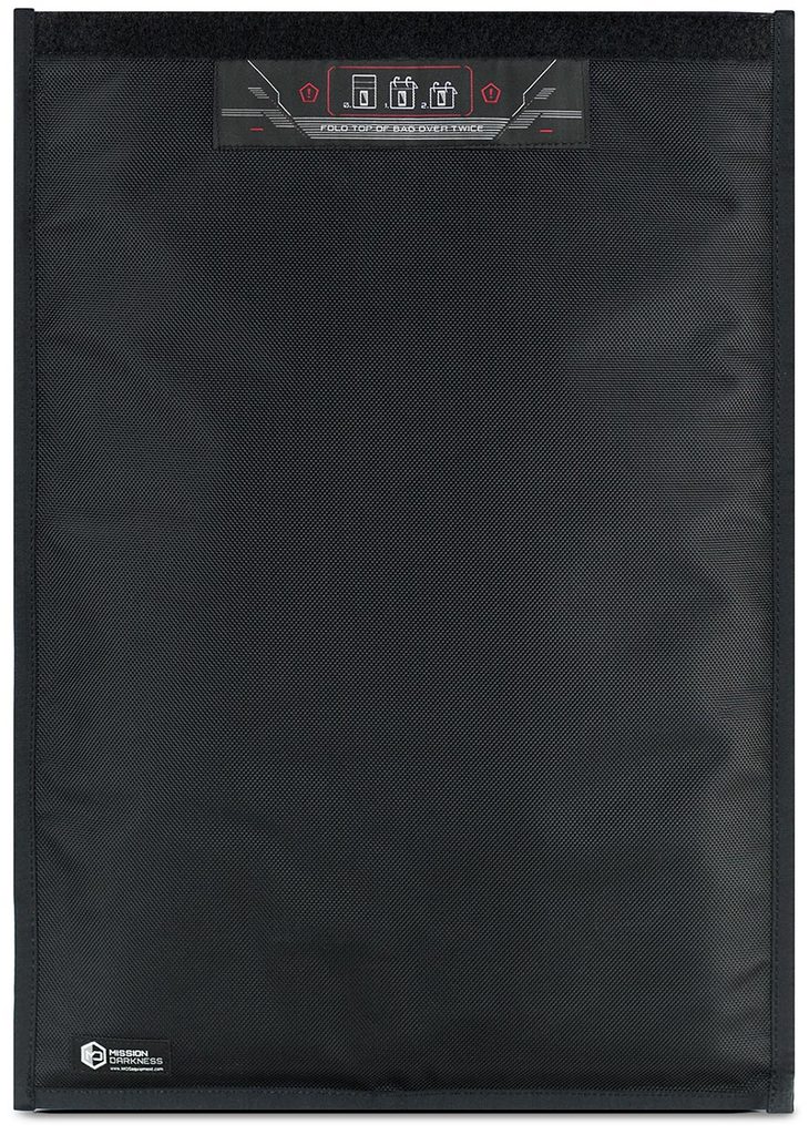 The Mission Darkness™ Non-window Faraday Bag for Laptops