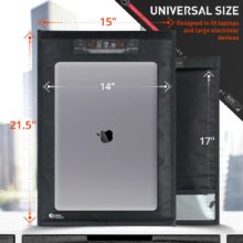 The Mission Darkness™ Non-window Faraday Bag for Laptops