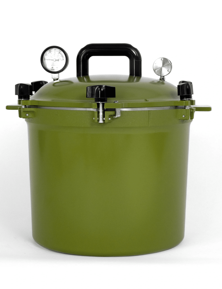 All American 21 Qt Pressure Canner in Color Kelp (Model 921) - Image 2