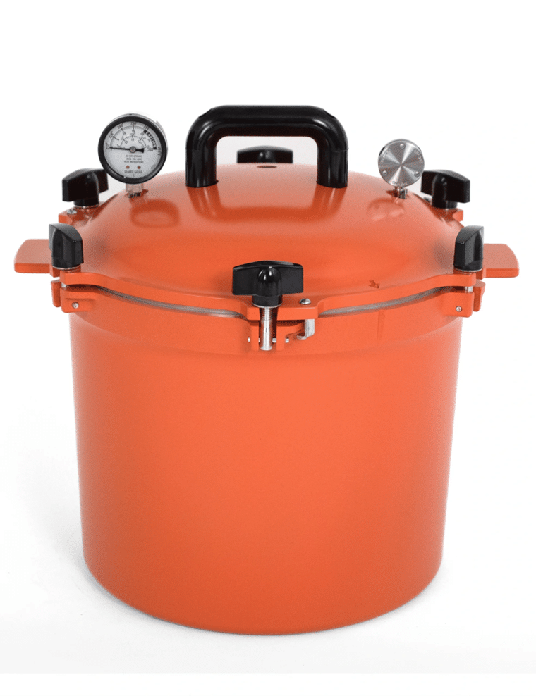 All American 21 Qt Pressure Canner in Color Saffron (Model 921) - Image 2