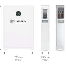 Liniotech14.33kWh LiFePO4 Battery – 48V 280Ah
