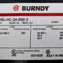 Power Distribution Block 3-Pole