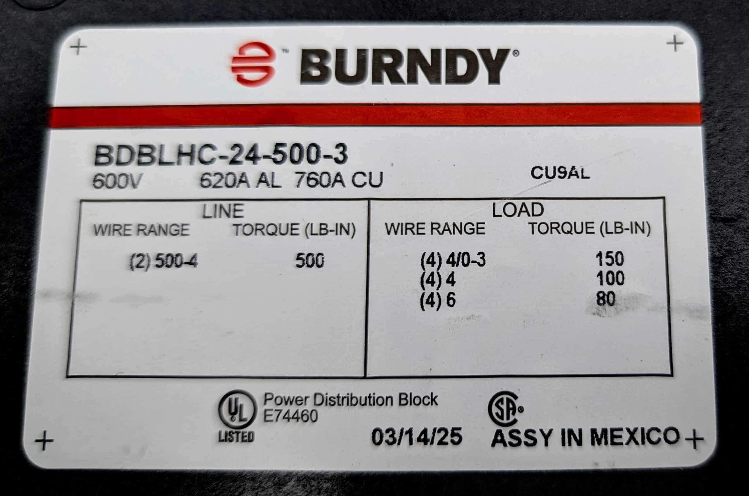 Power Distribution Block 3-Pole - Image 4