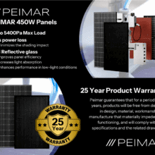 Peimar 450W Mono PERC Solar Panel