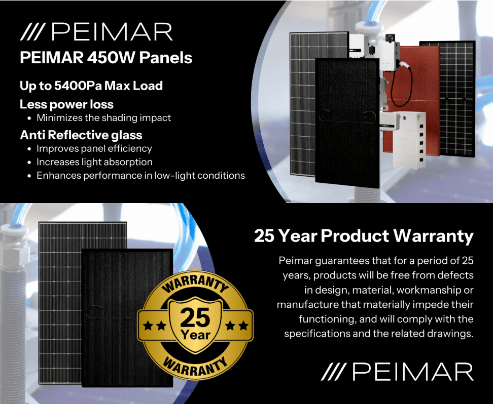 Peimar 450W Mono PERC Solar Panel - Image 2
