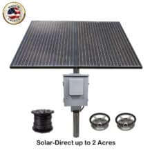 SD2 Solar-Direct Aerator For up to 2 Acres with Dual Panels