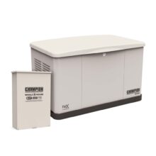 10 kW Whole House Home Standby Generator and 200A Switch with fleX Technology